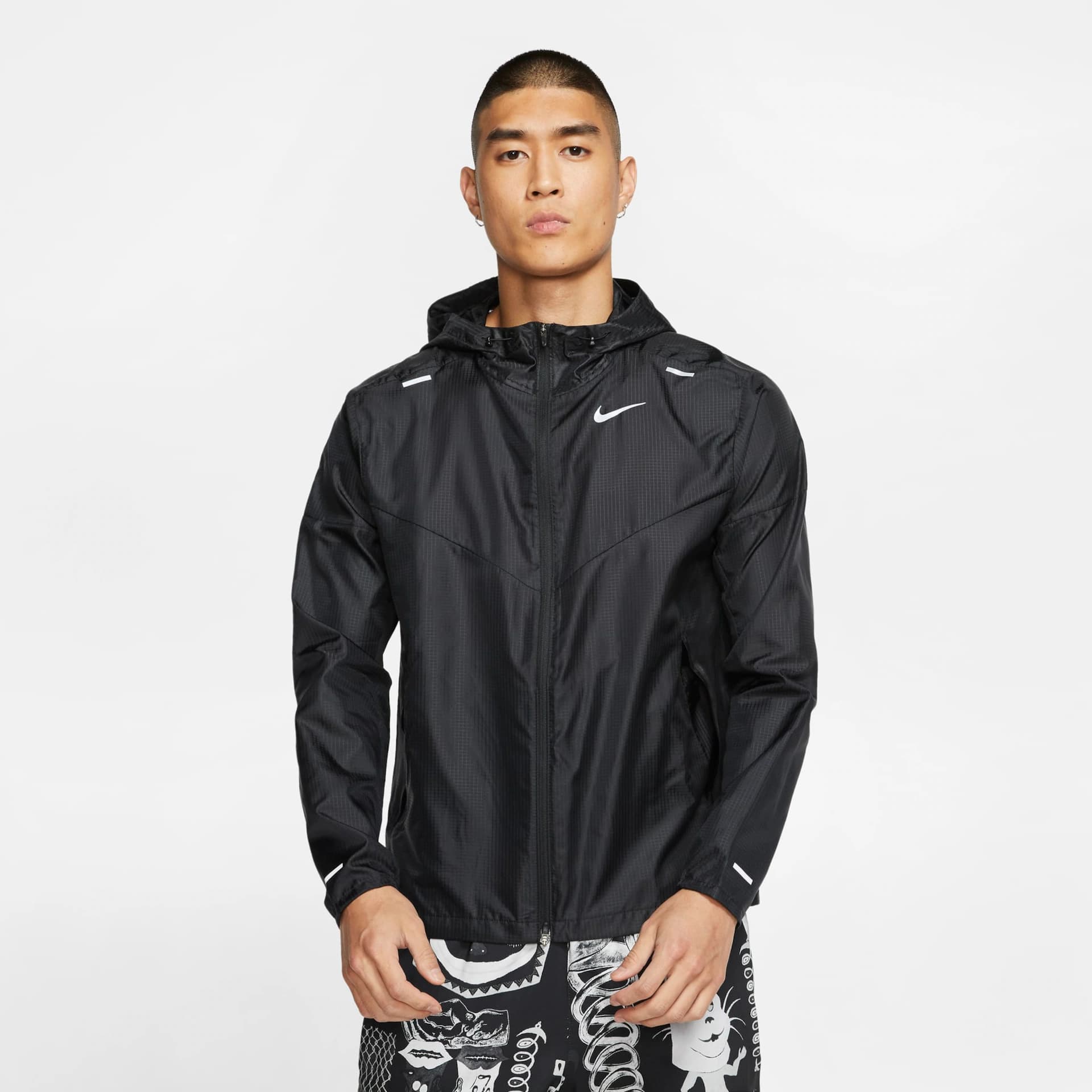 Jaqueta Nike Windrunner, Preto
