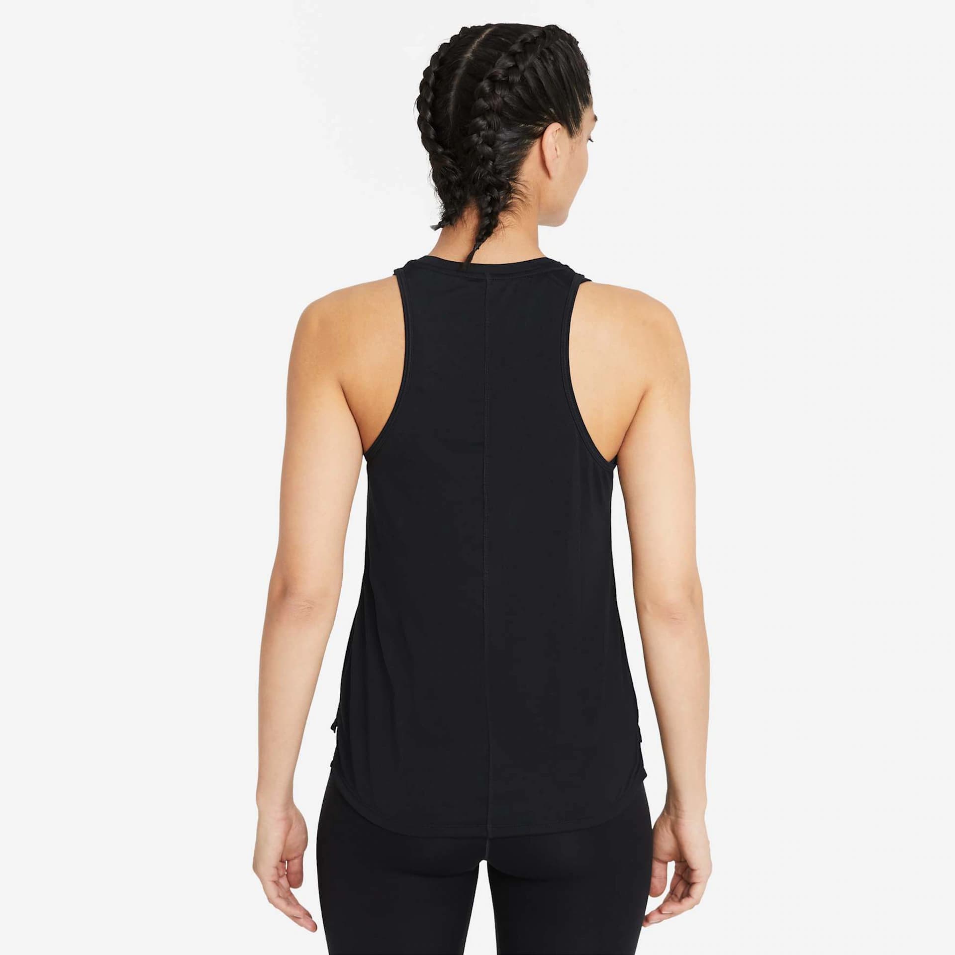 Regata Nike Dri-FIT One, cor preto, vista traseira