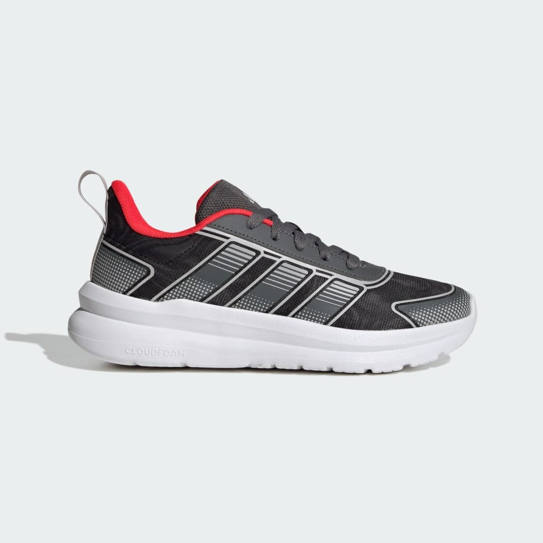 Tênis Tensaur RUN 4.0 Infantil Kids adidas · Cinza