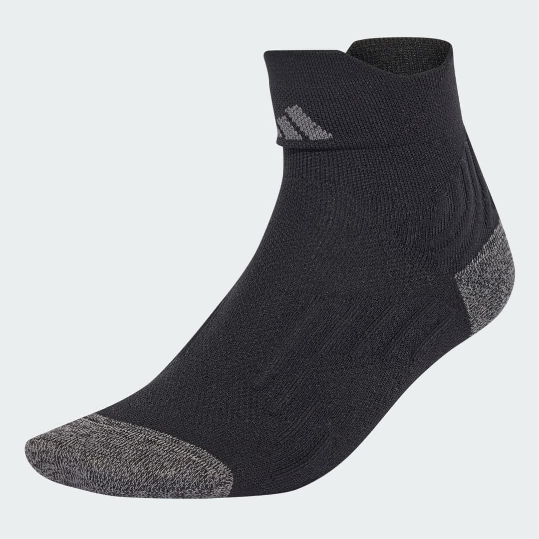 Meia Soquete DE Corrida Confortável Unisex adidas · Preto