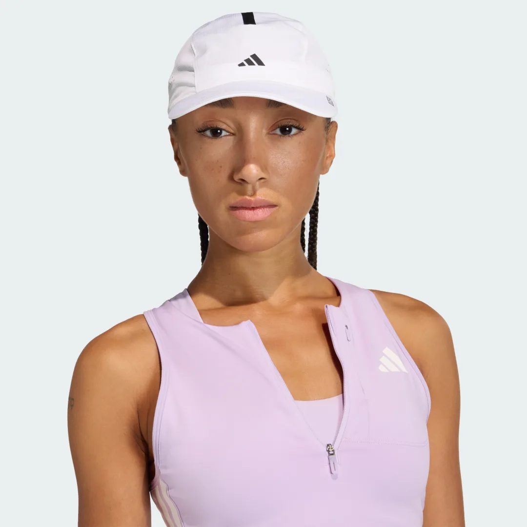 Boné Runningxadizero Lightweight Climacool Unisex adidas · Branco
