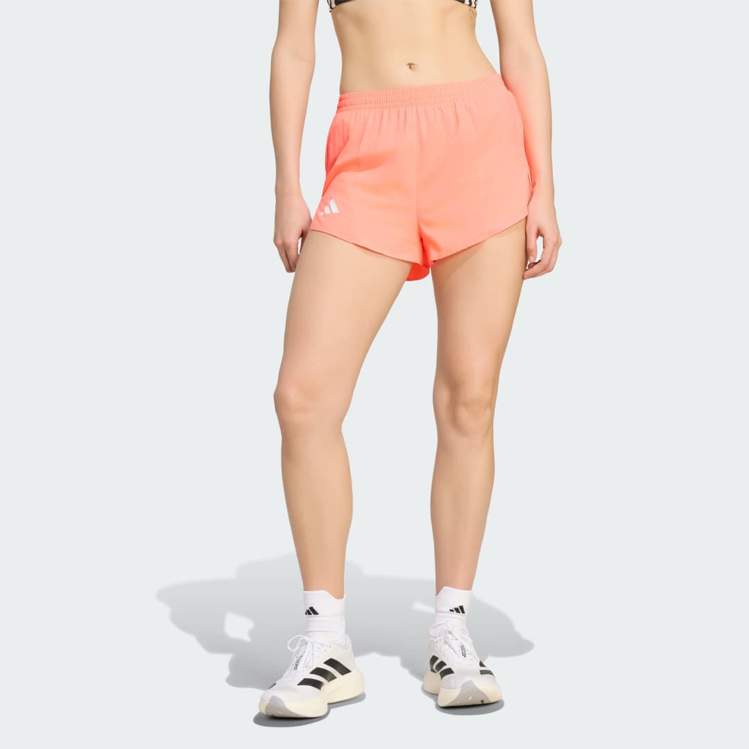 Shorts Corrida Adizero Essentials Mulher adidas · Rosa
