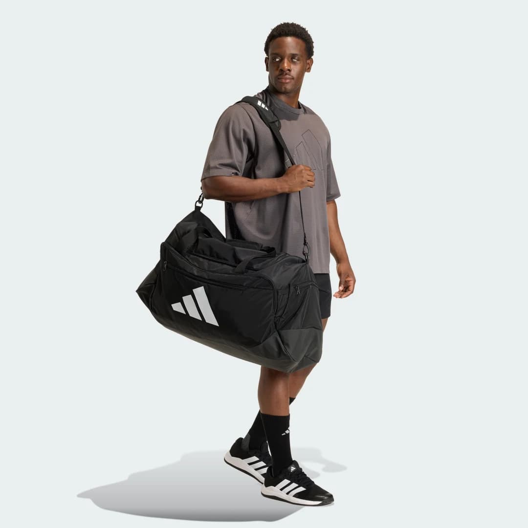 Mala Duffel Treino Defender Grande Unisex adidas · Preto