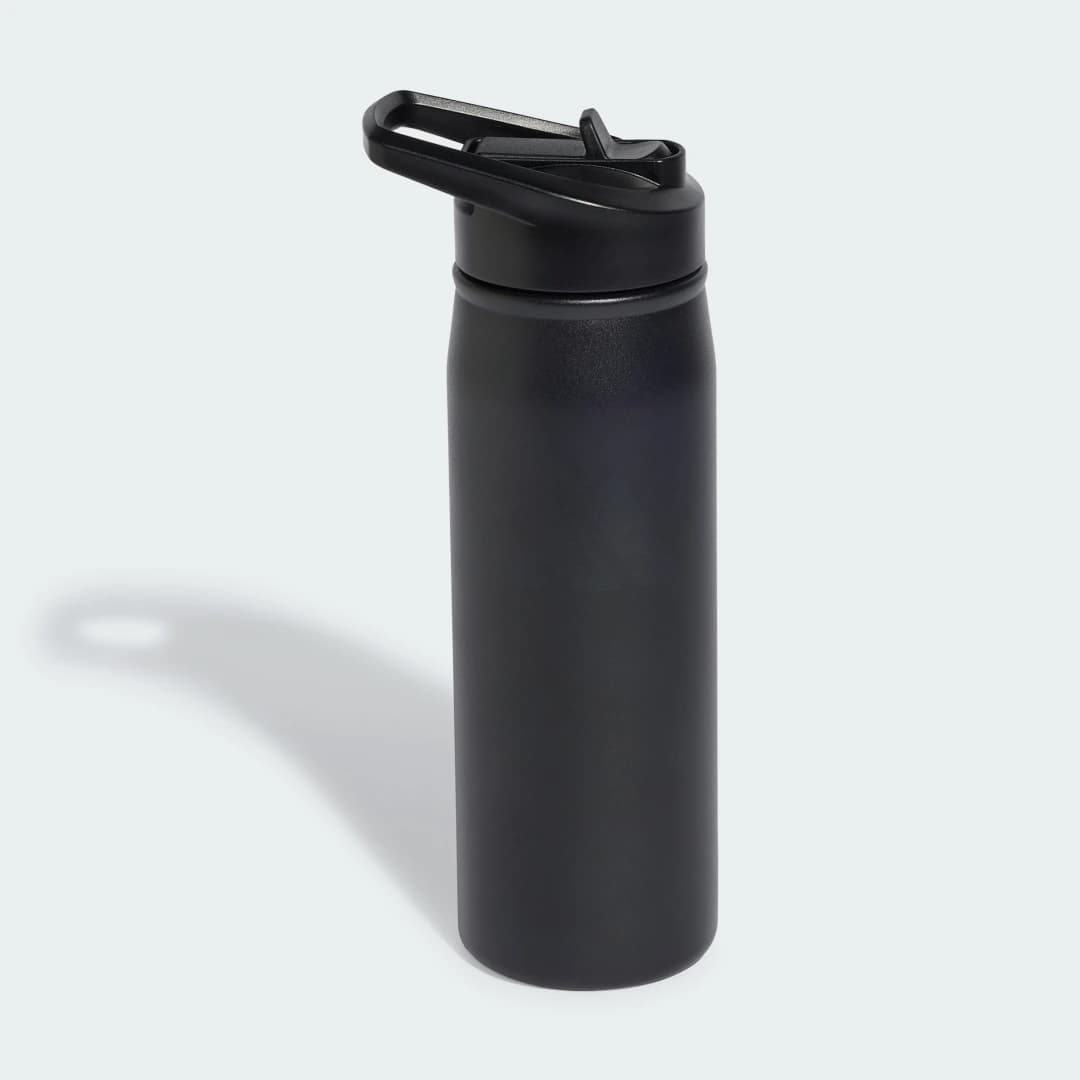 Garrafa Metálica Canudo 0,6 l
