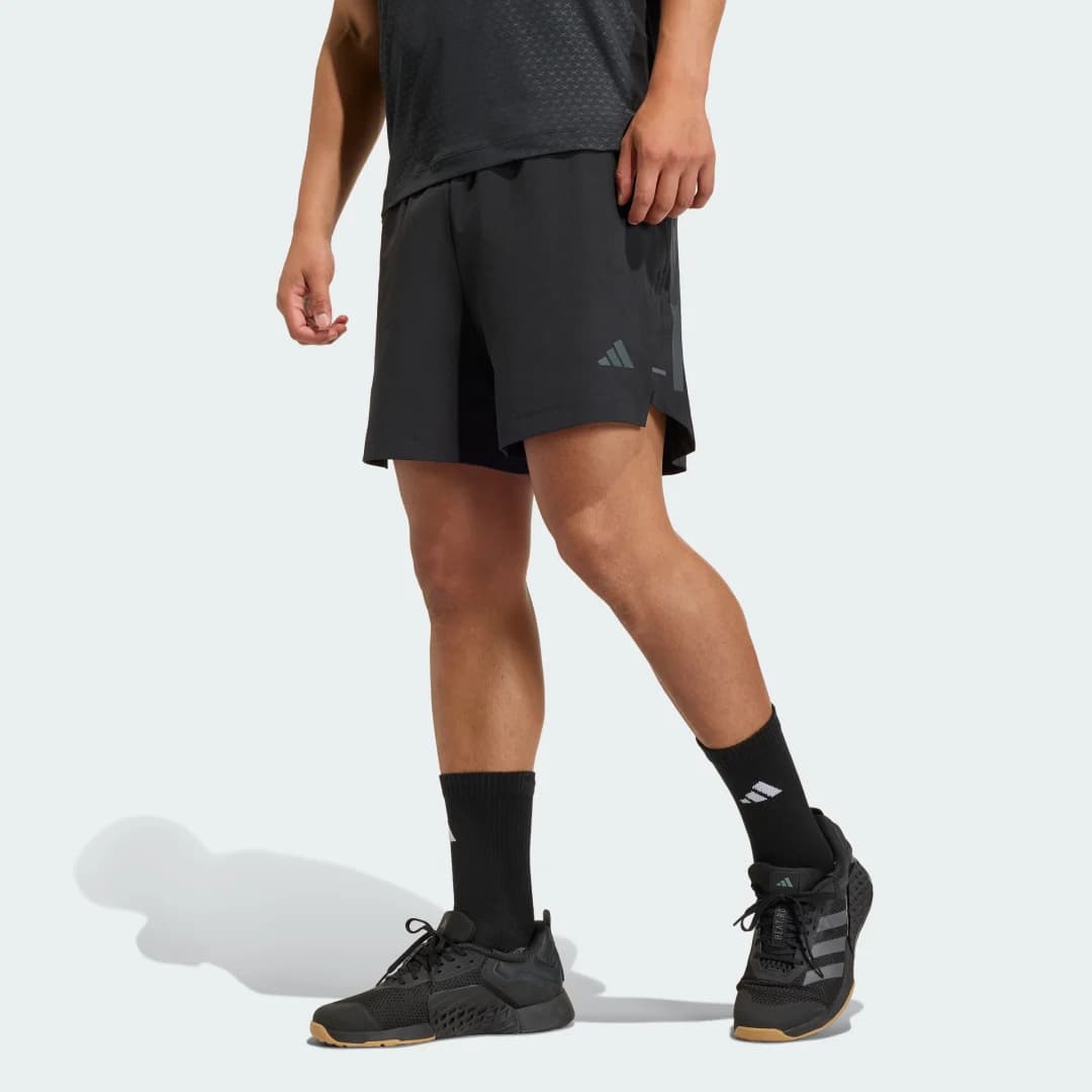 Shorts D4T Primelift 3 Três Listras Homem adidas · Preto