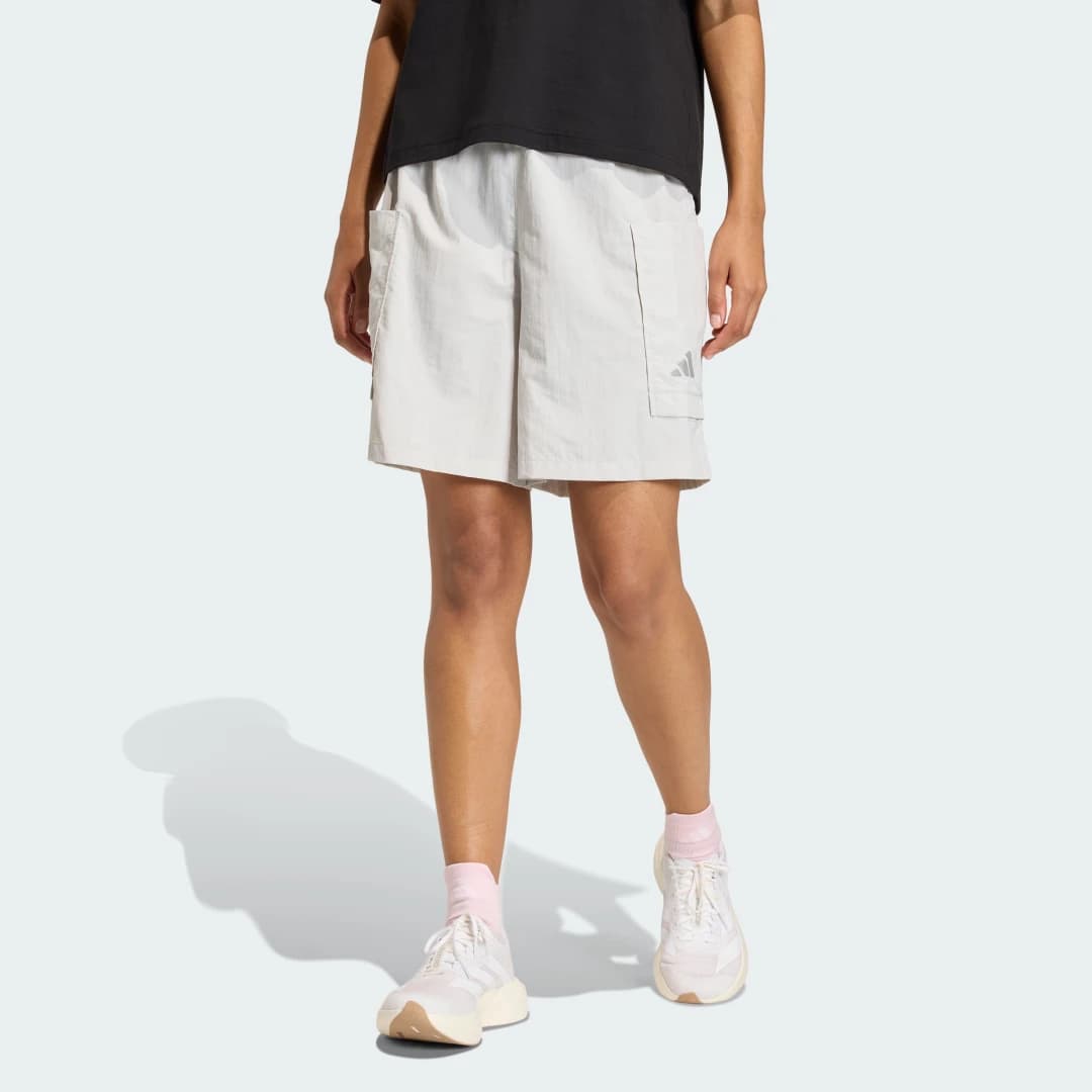 Shorts Adi365 Cheering Mulher adidas · Cinza