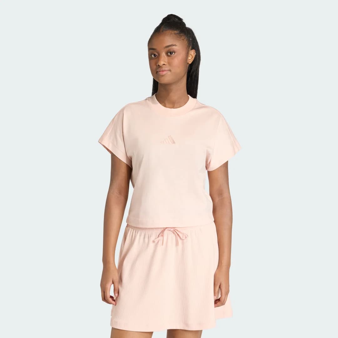 Camiseta ALL SZN Mulher adidas · Rosa