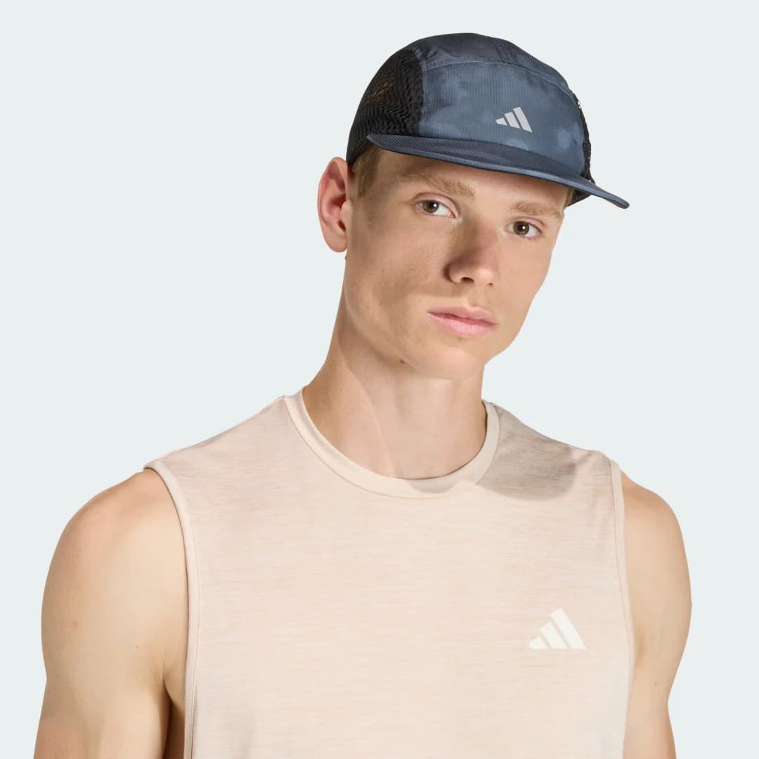 Boné Running Graphic Unisex adidas · Preto