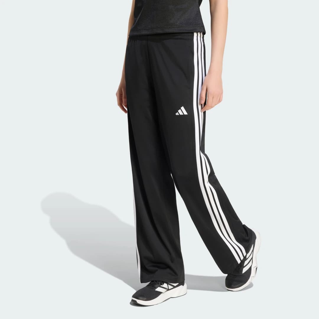 Calça Wide Leg Dayready Mulher adidas · Preto