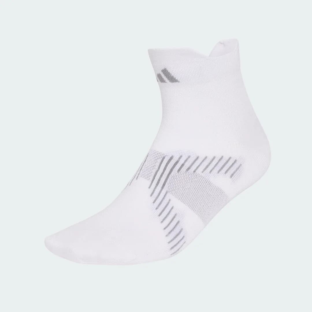 Meias Corrida Cano Leve Unisex adidas · Branco