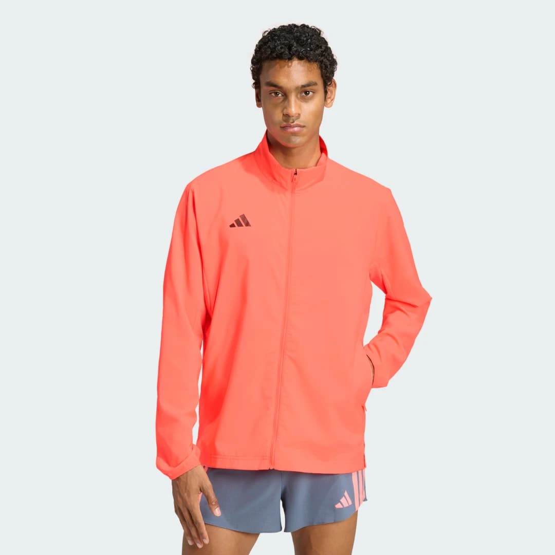 Jaqueta de Corrida Adizero Essentials Homem adidas · Rosa