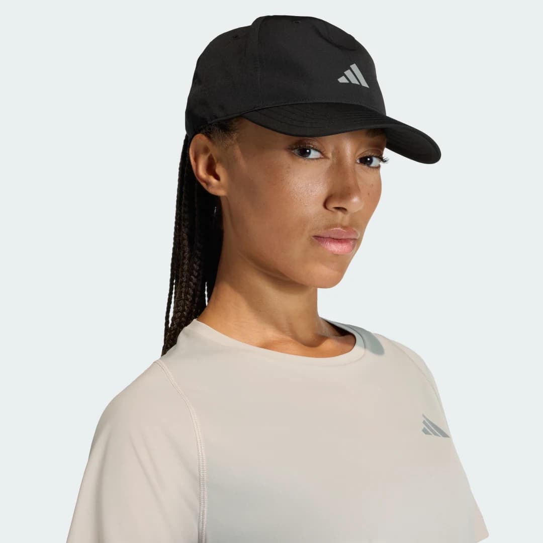 Boné Beisebol 6 Painéis Running Essential Climacool Unisex adidas · Preto
