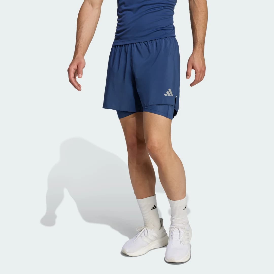 Adi365 Running Essentials 2in1 Shorts Homem adidas · Azul