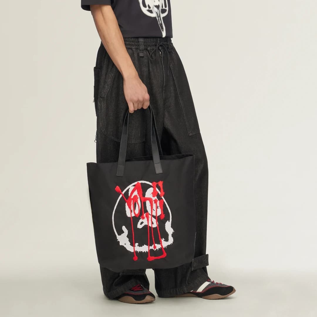 Bolsa Tote Y-3 Chito Estampada Unisex adidas · Preto