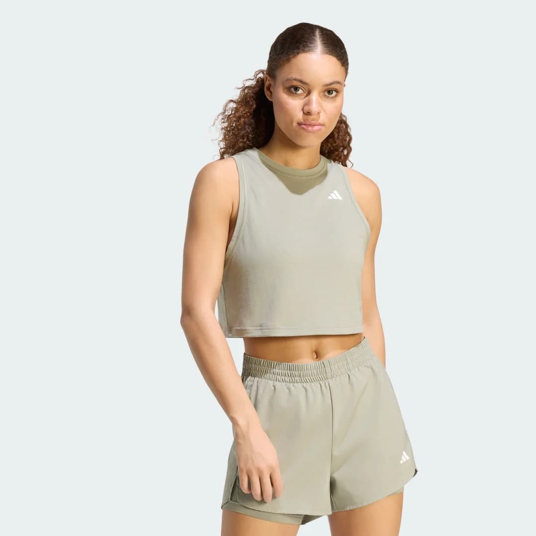 Regata Boxy de Treino Train Essentials Mulher adidas · Verde