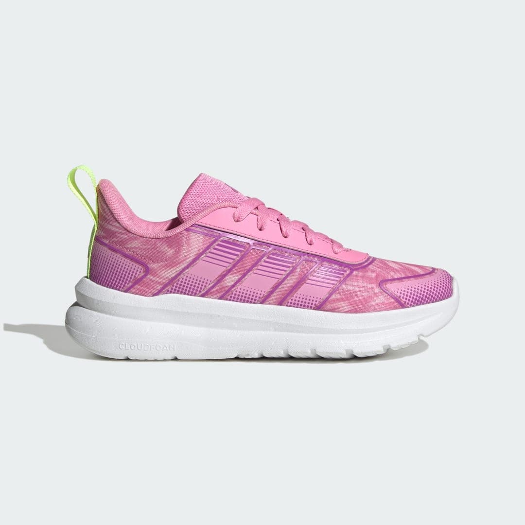 Tênis Tensaur Run 4.0 Infantil Kids adidas · Rosa