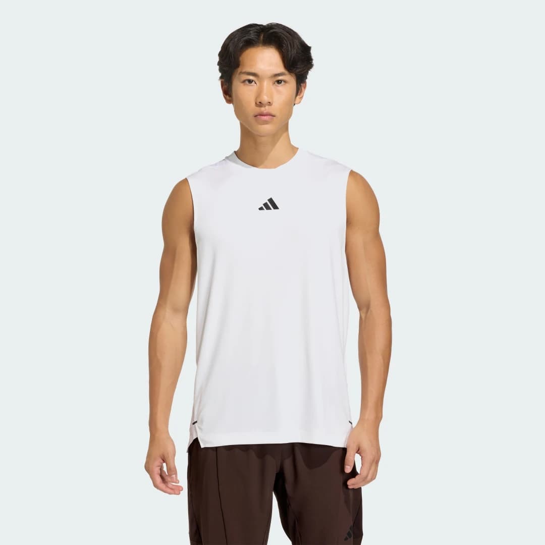 Regata D4T Primelift Três Listras Homem adidas · Branco