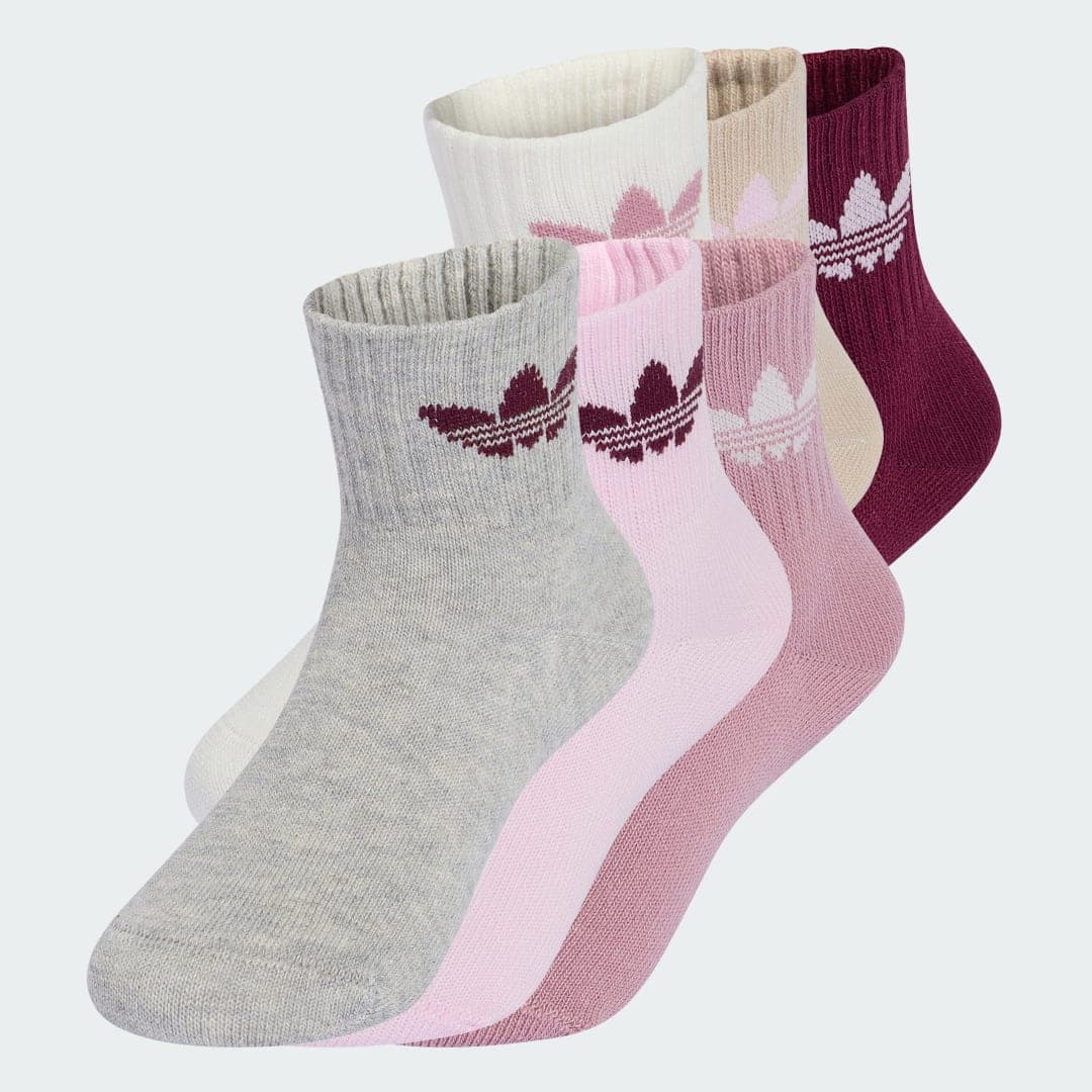 Meias Ankle 6 Pares Infantis