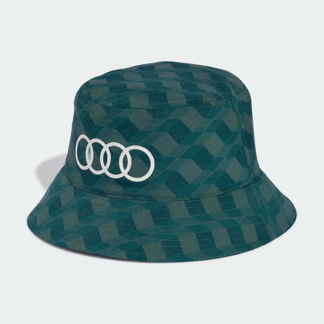 Chapéu Bucket Audi Revolut F1 Team Sampa Soul Unisex adidas · Verde
