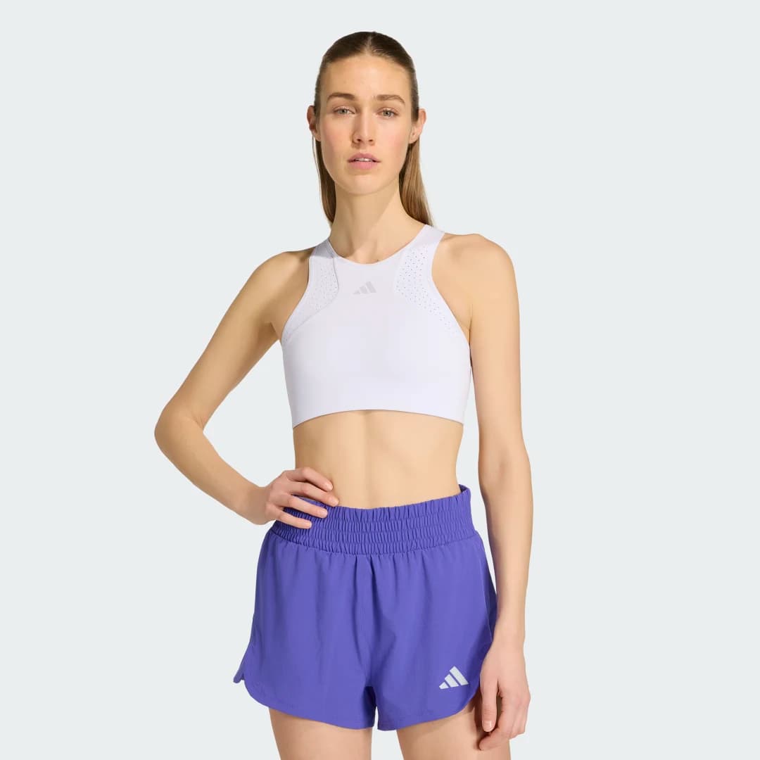 TOP Esportivo DE Treino COM Suporte Médio Tech Intensity Mulher adidas · Roxo