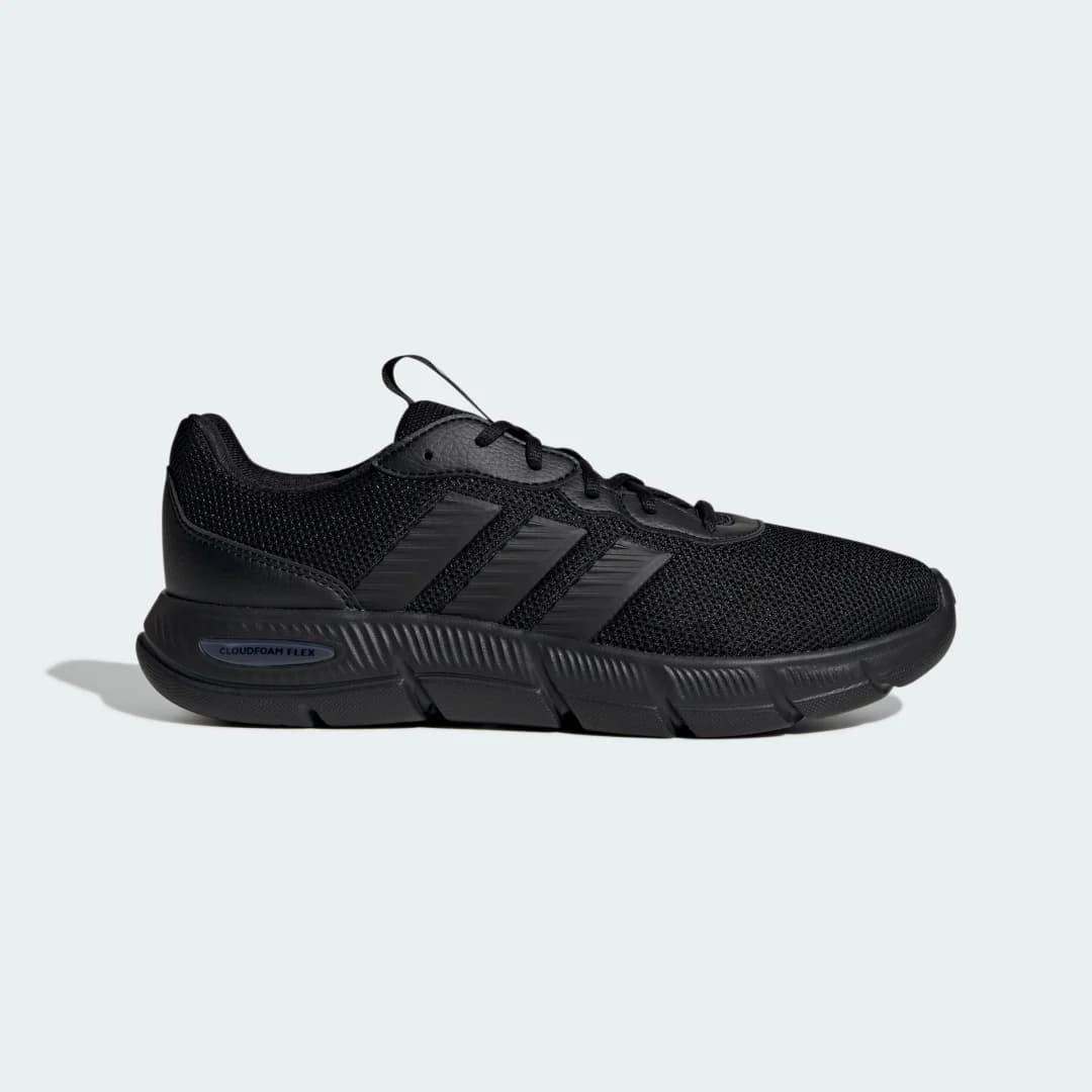 Tênis COM Cadarços Cloudfoam Flex Homem adidas · Preto · HQ4855