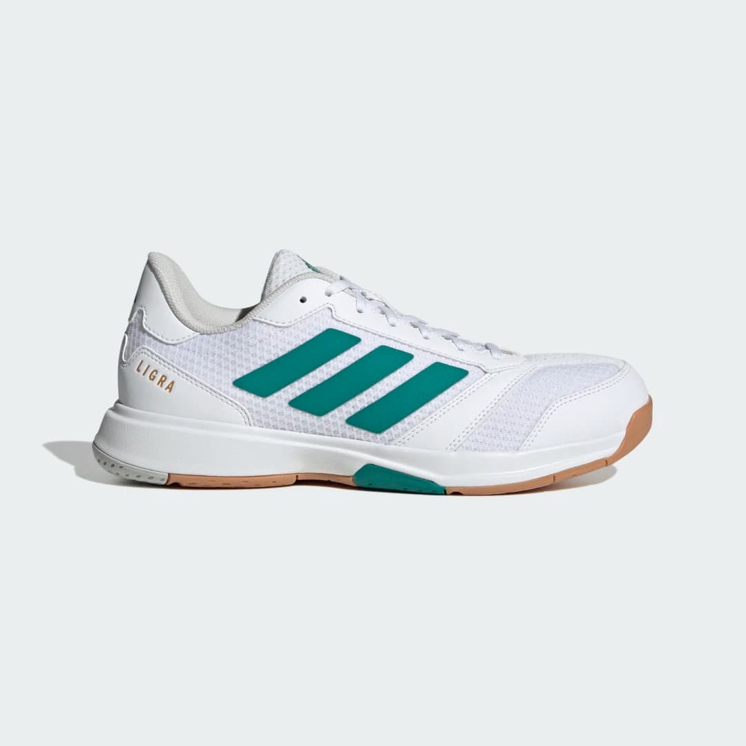 Tênis de Quadra Ligra 8 Homem adidas · Branco
