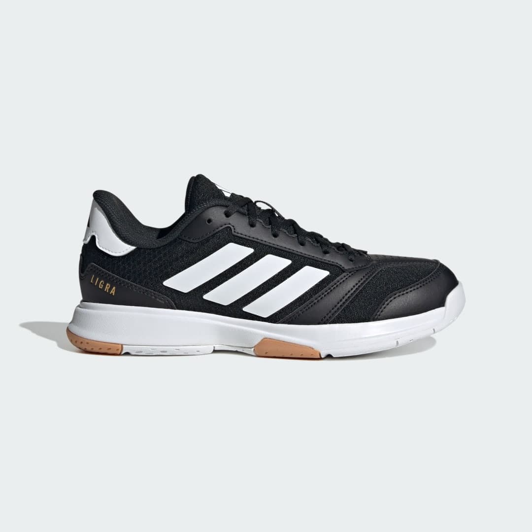 Tênis Indoor Ligra 8 Mulher adidas · Preto