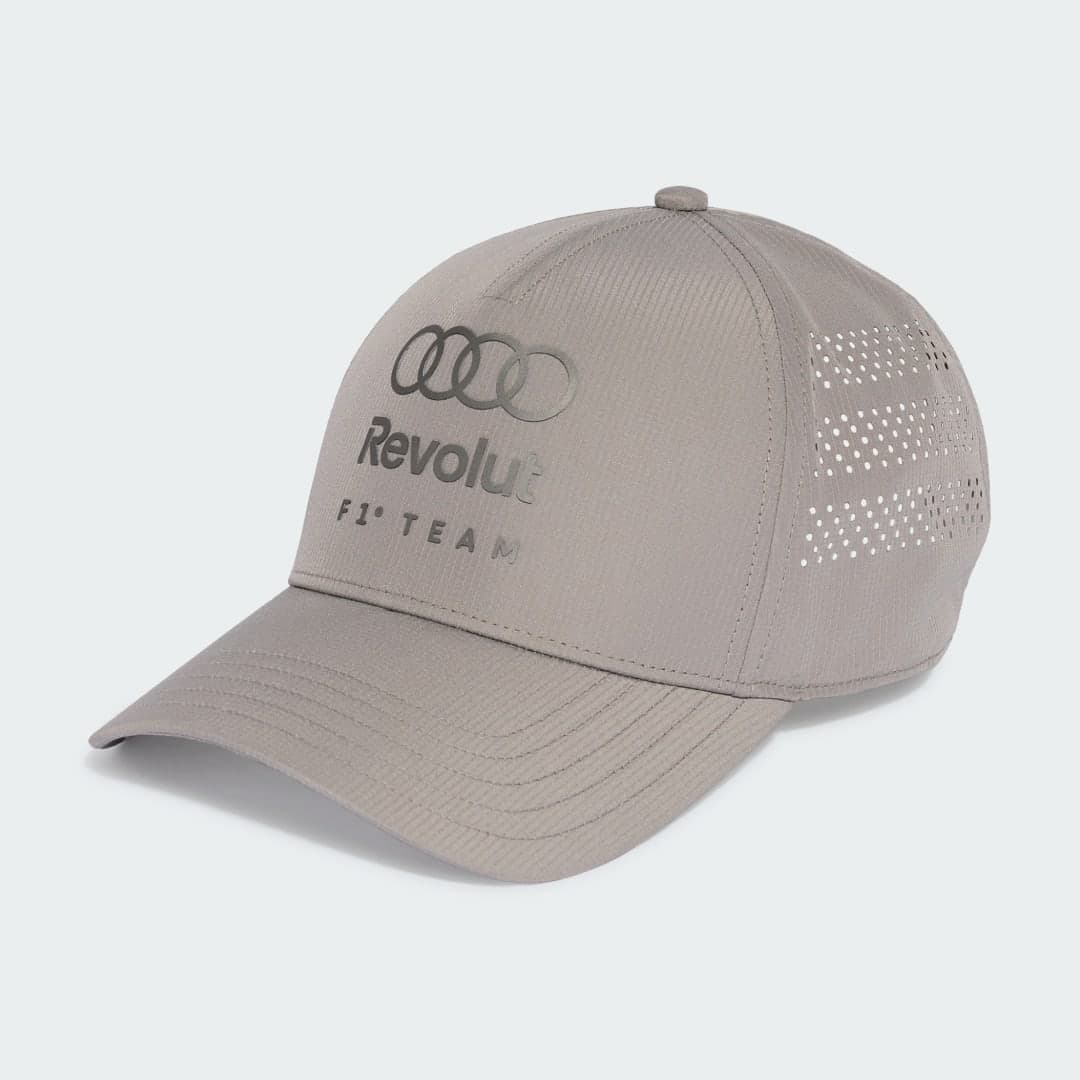 Boné Trucker Mecânicos Audi Revolut F1 Team Unisex adidas · Cinza