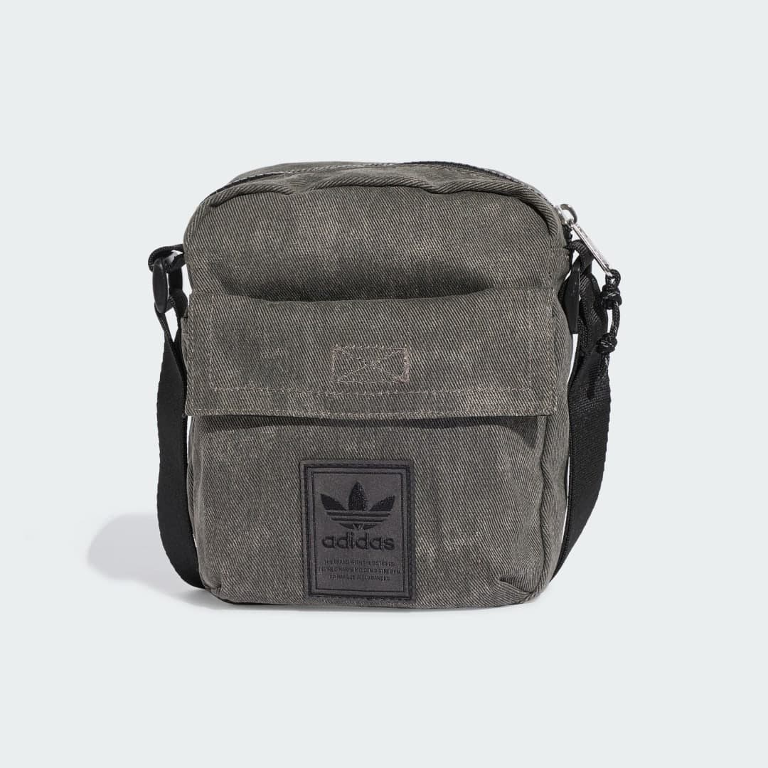 Bolsa Item Washed Unisex adidas · Preto