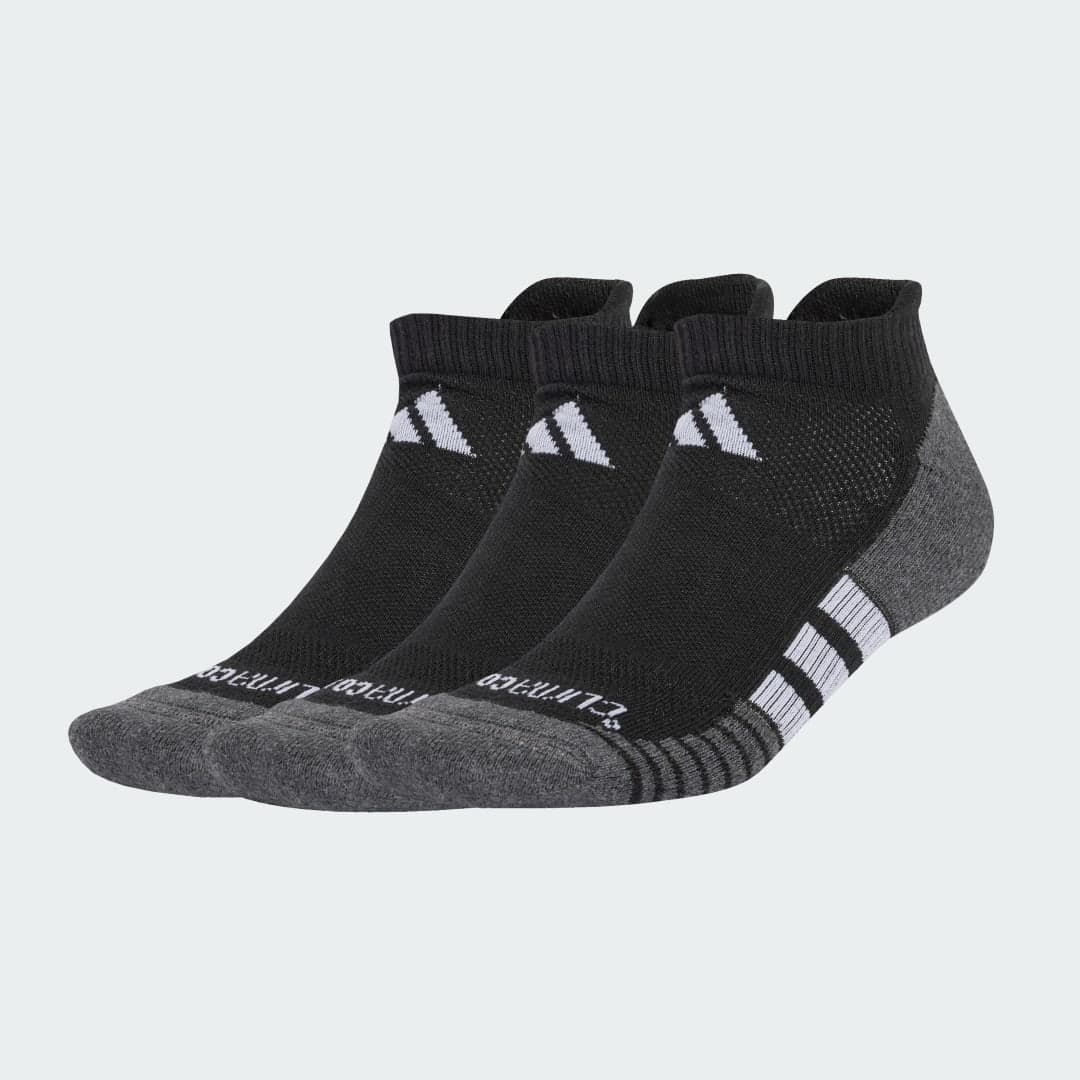 Meias Cano Baixo Climacool Performance (3 Pares) Unisex adidas · Preto