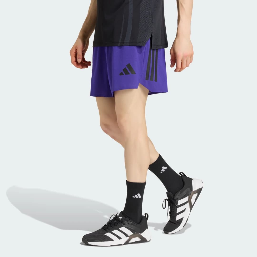 Shorts Hybrid Elite Climacool+ Race Homem adidas · Roxo