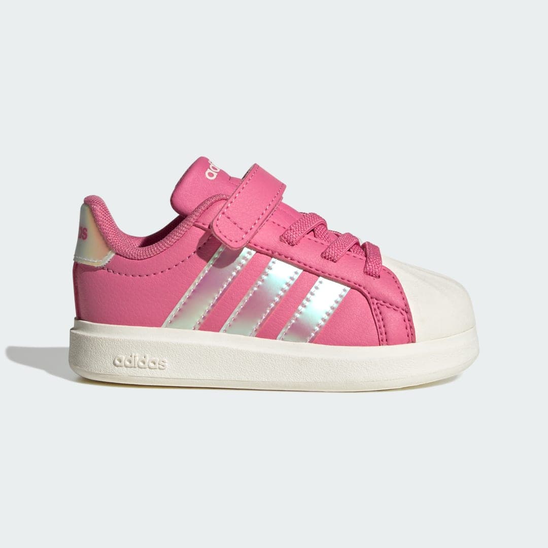 Tênis Streettalk Infantil Kids adidas · Rosa