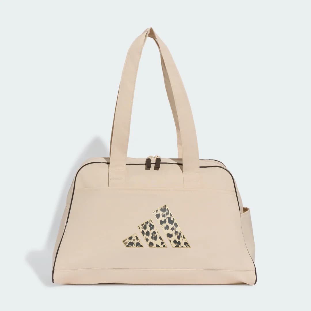 Bolsa de Boliche com Estampa de Leopardo Unisex adidas · Bege