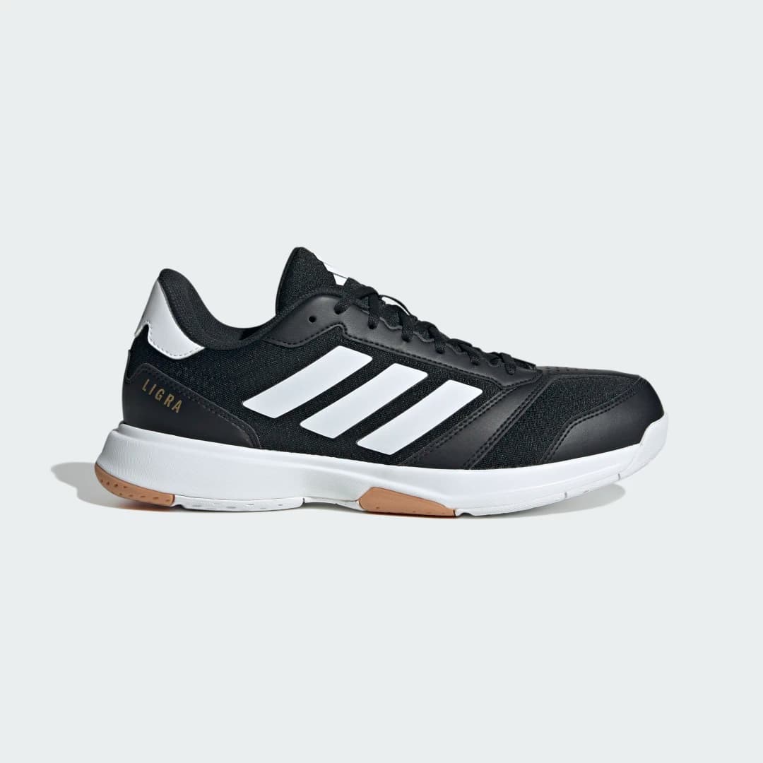 Tênis de Quadra Ligra 8 Homem adidas · Preto