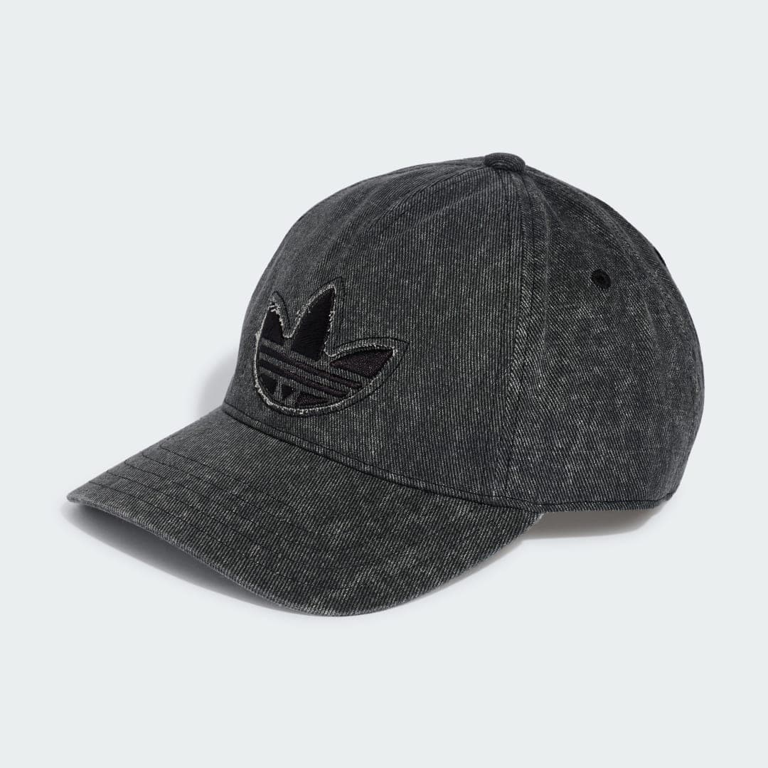Boné Jeans Lavado Unisex adidas · Preto