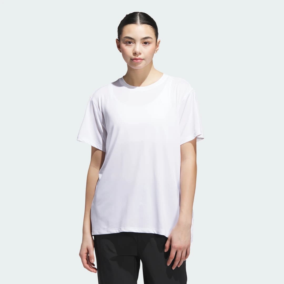 Camiseta Treino Diário Designed for Train Mulher adidas · Branco