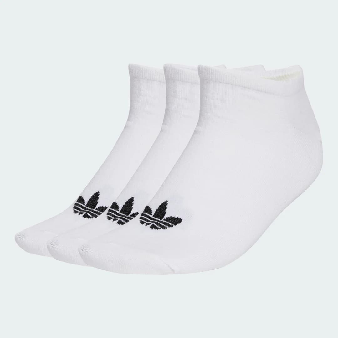 Meias Liner 3 Pares Unisex adidas · Branco