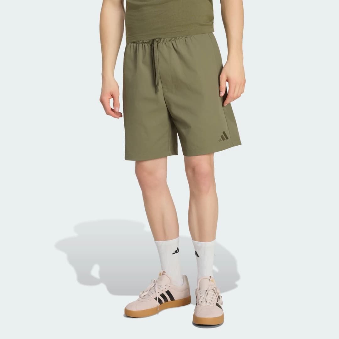 Shorts Algodão Homem adidas · Verde