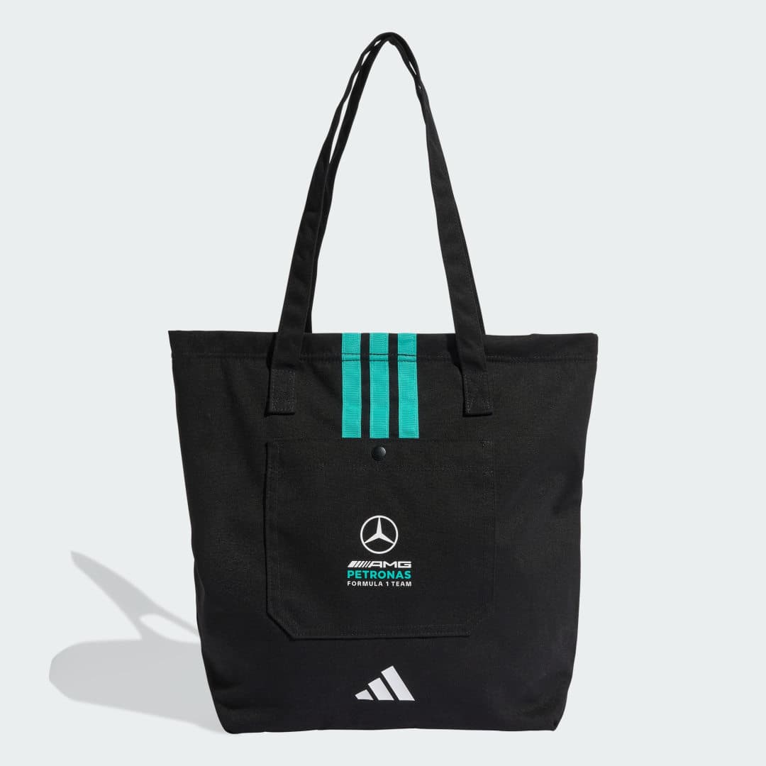 Bolsa Tote Mercedes - AMG Petronas Formula 1 Team DNA Homem adidas · Preto