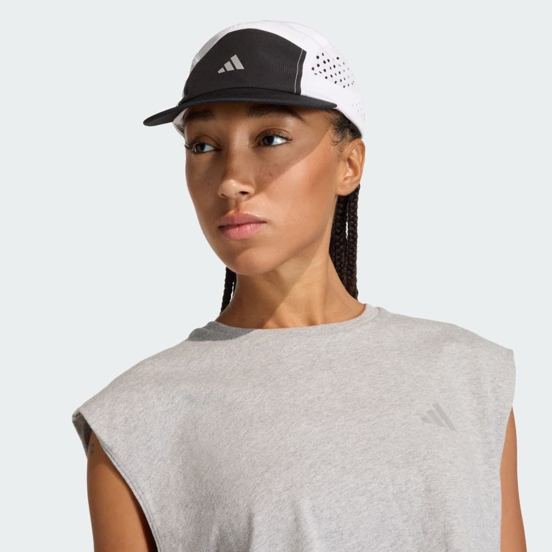 Boné DE Corrida DE 5 Painéis Climacool Unisex adidas · Preto