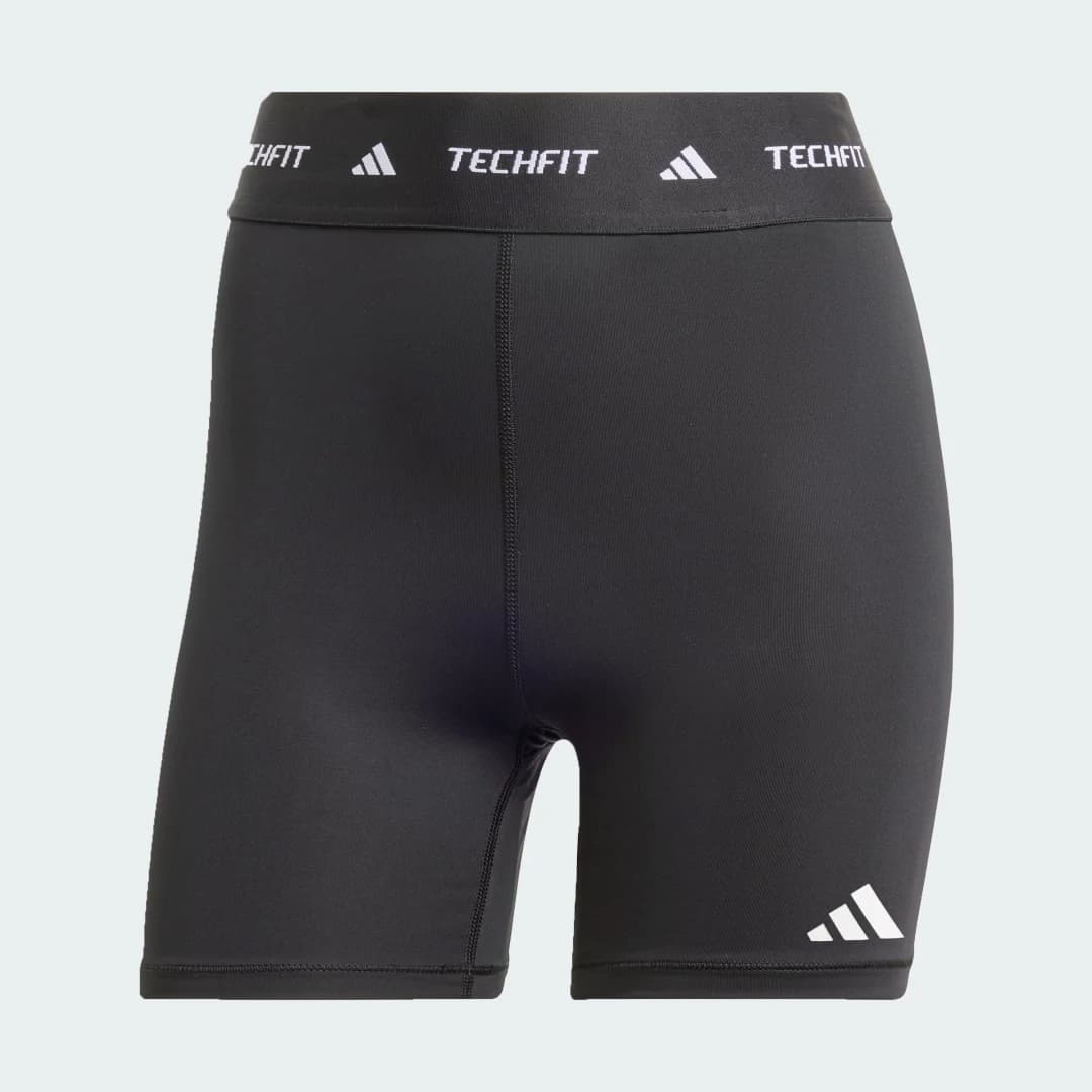 Shorts Leggings Techfit Mulher adidas · Preto