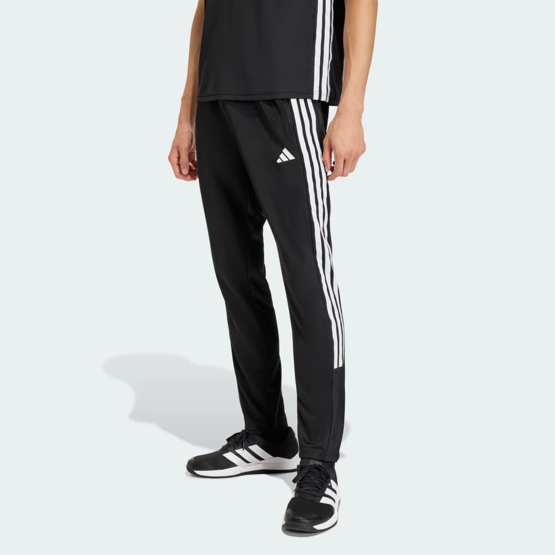 Calça Tricot Workout Essentials All-set Três Listras Homem adidas · Preto
